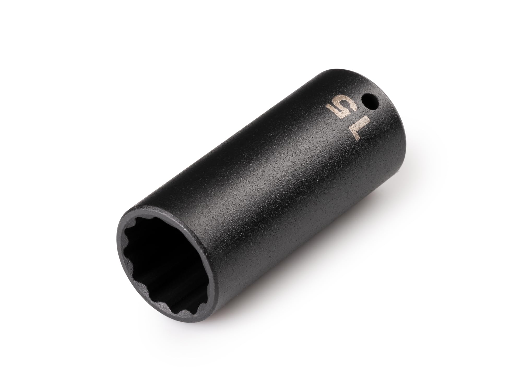 TEKTON 1/4 Inch Drive x 15 mm Deep 12-Point Impact Socket | SID03315