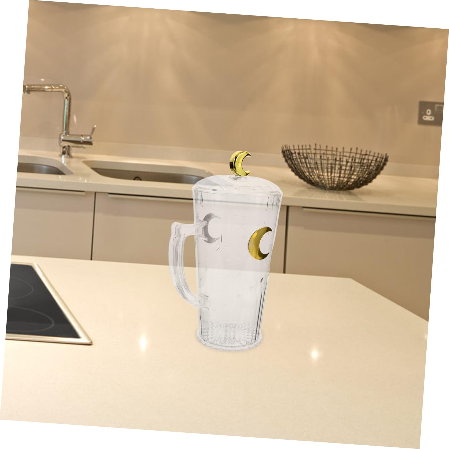Luxshiny Hervidor De Agua Doméstico Jarra Para Jugo Té Helado Jarra De Agua Para Refrigerador Para Vacaciones De Para Restaurante Para Refrigerador De