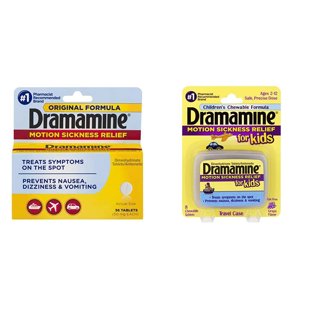 Buy Dramamine Original Formula Motion Sickness Relief 36 Count and
