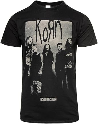 Korn Knock Wall Black T-Shirt