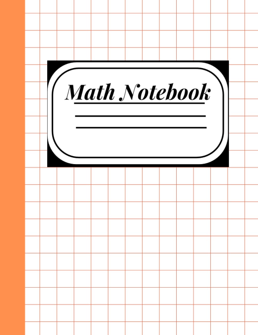 Math Notebook: graph paper composition notebook for students, math, science, art Quad Ruled ( 120 Pages, 8.5 x 11)