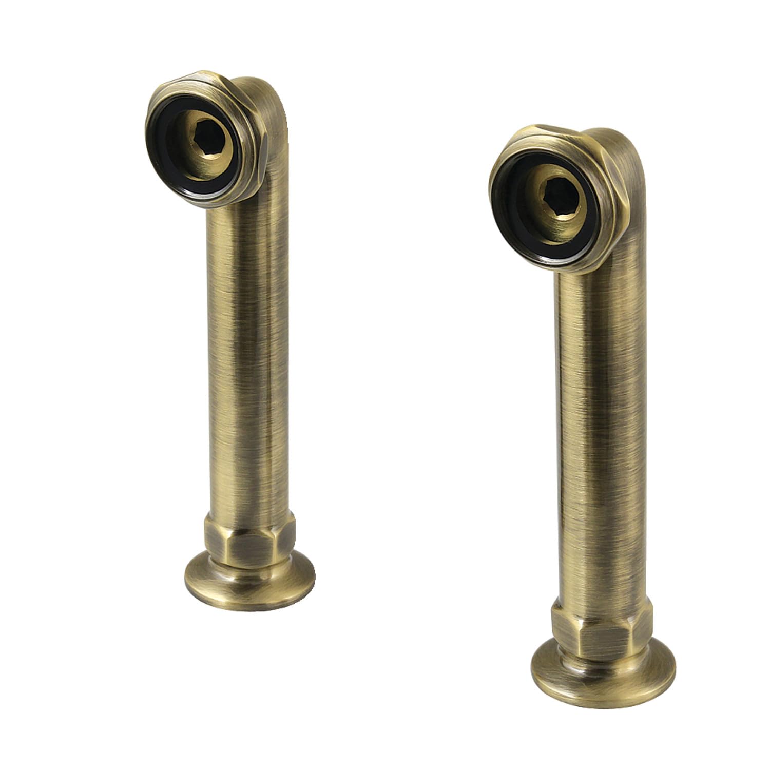 Support de robinet de baignoire Kingston Brass CC6RS3 vintage 15,2 cm en laiton antique