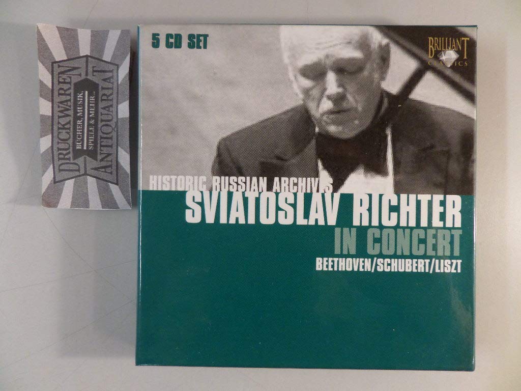 Sviatoslav Richter In Concert: Amazon.co.uk: CDs & Vinyl