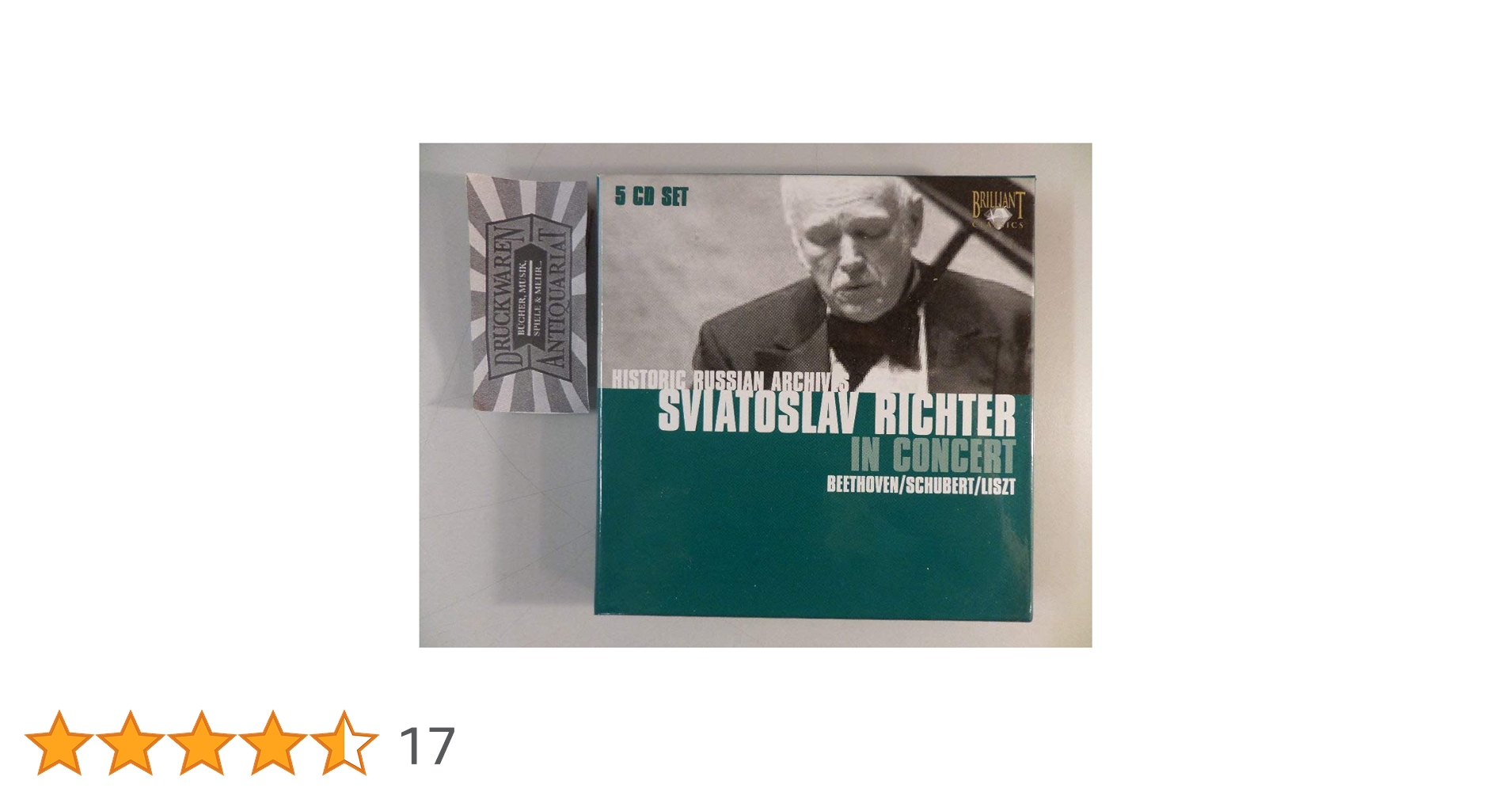 Amazon.co.jp: スヴャトスラフ・リヒテル名演奏集(5枚組