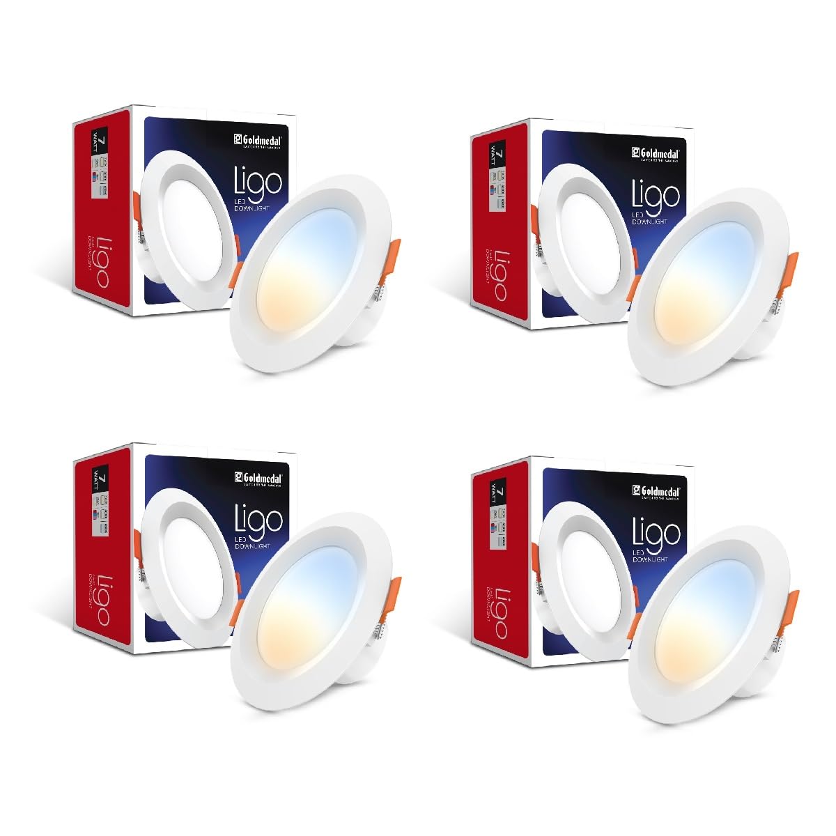 Goldmedal Ligo LED Downlights - Color Changing & Energy Efficient -1
