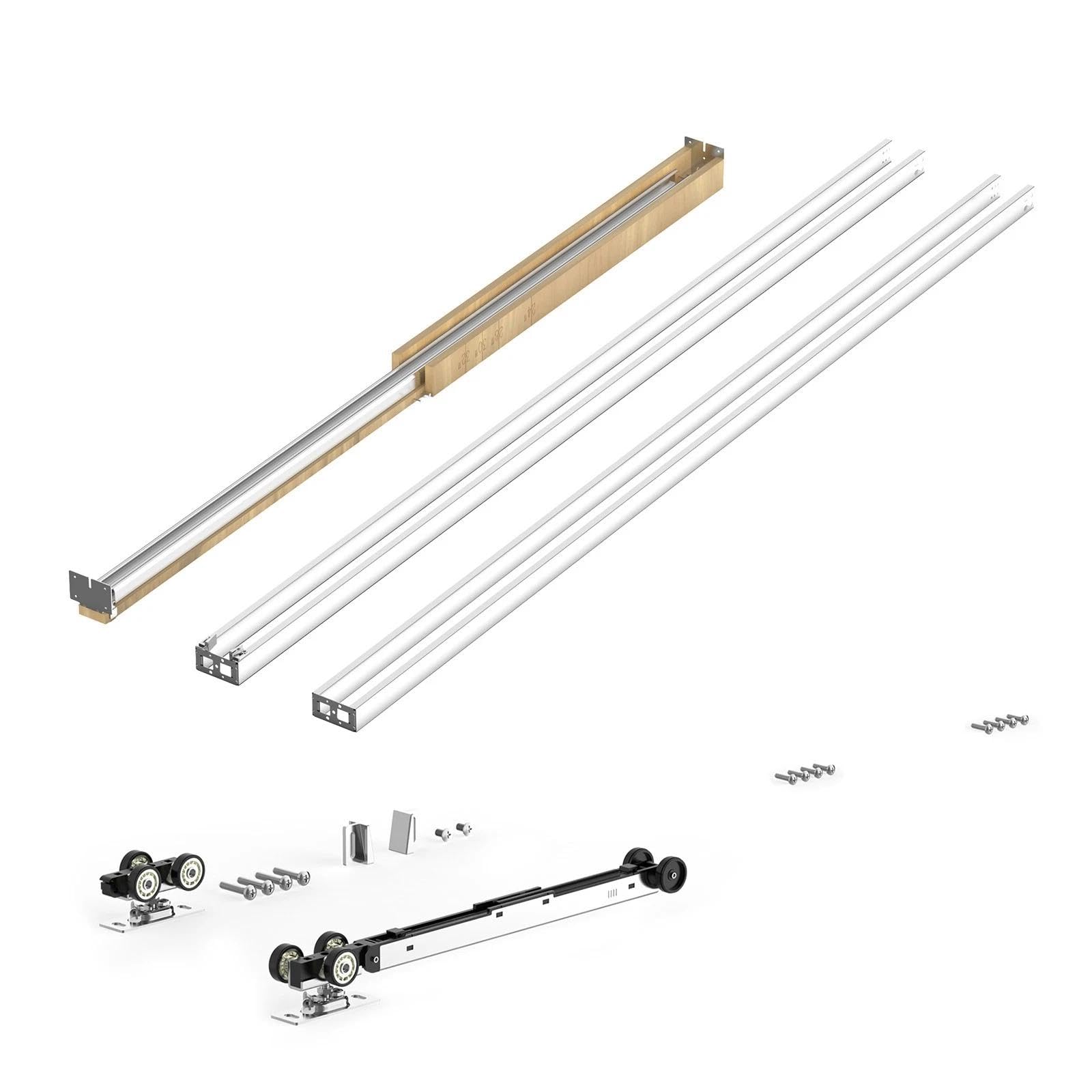 for Pocket Door Frame Kit Pocket Door Kit for 24-36 in Wide 80 in High Door Steel