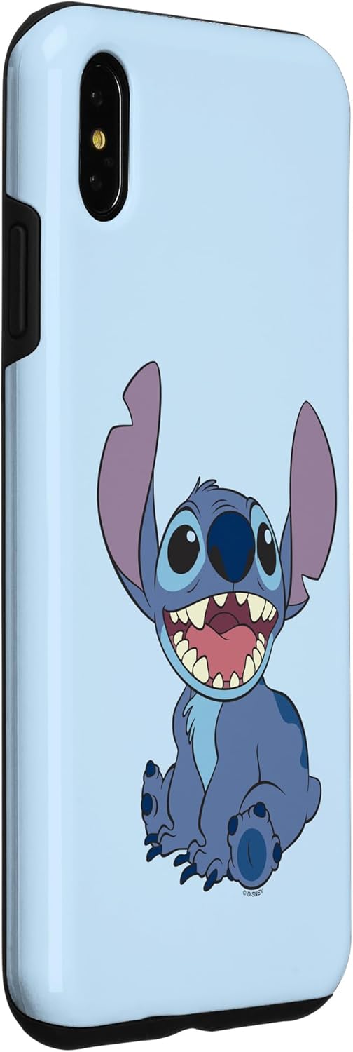 Disney Lilo & Stitch Cute Stitch Portrait Case for iPhone Xs Max