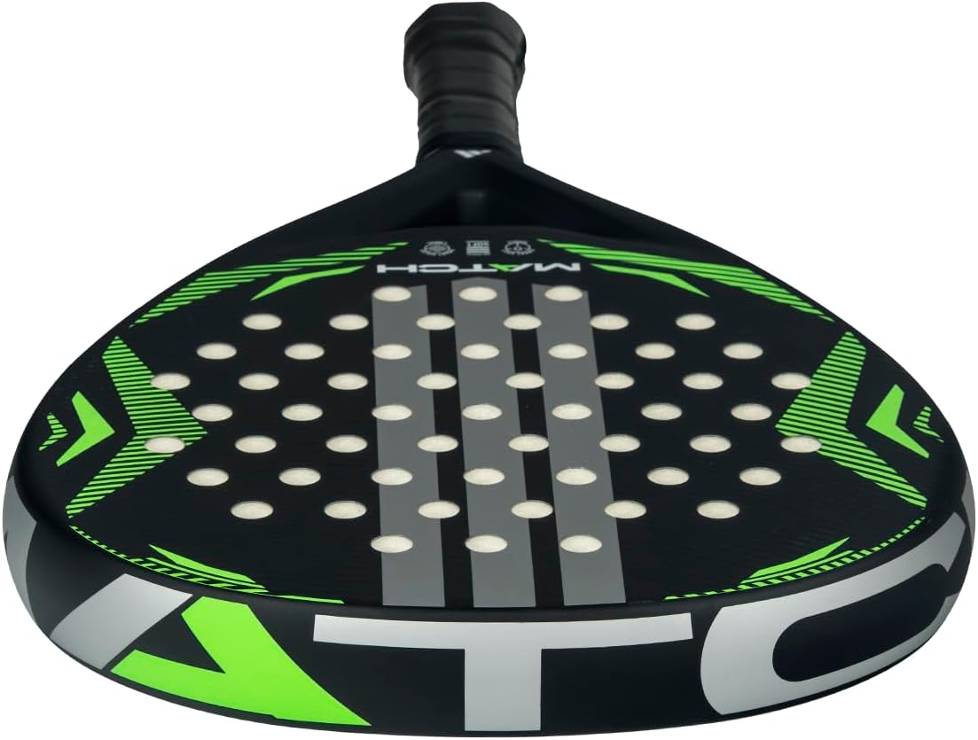 adidas Match Black/Green 2026 Padel Racket