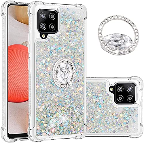 Coque Samsung Galaxy A42 5G anti-chute avec bague de maintien