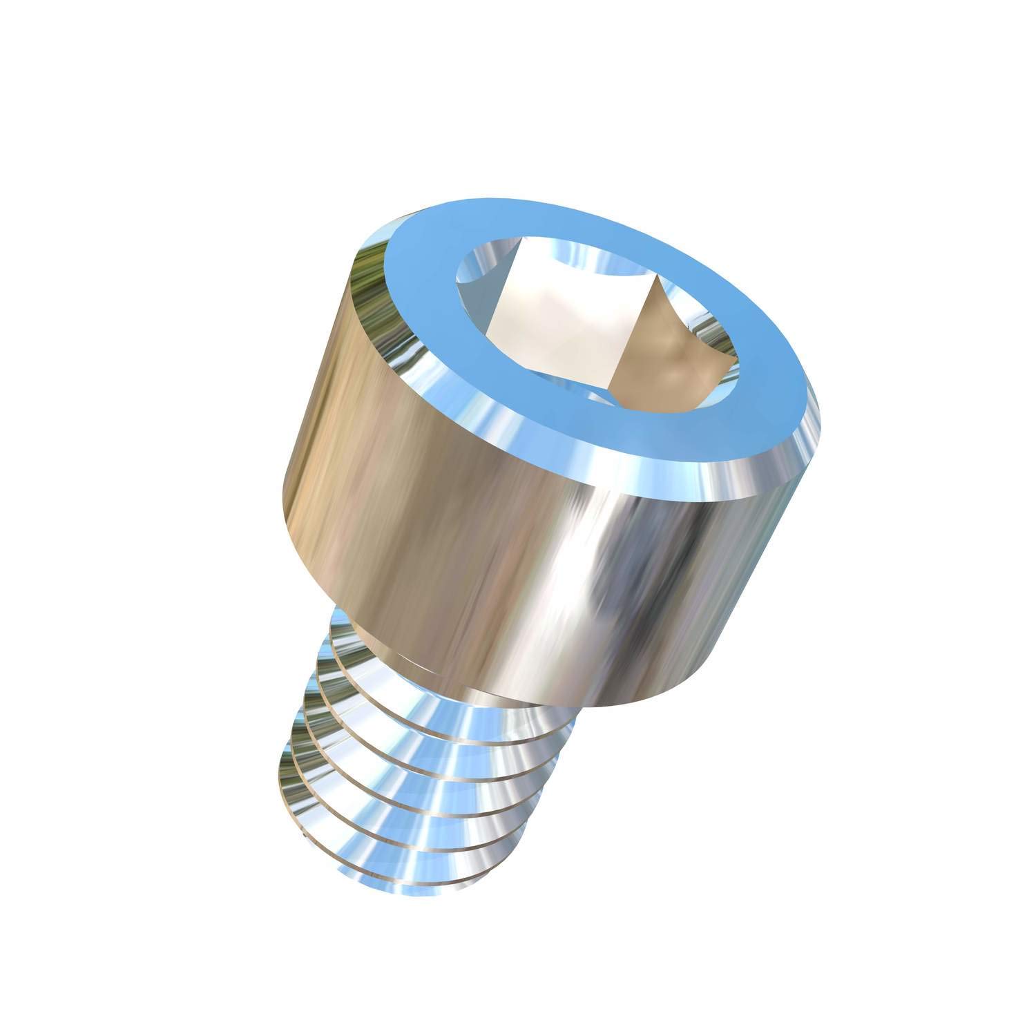 0016964, (Pack of 20) #8-32 X 1/4 UNC Titanium Socket Head Machine Screw, Grade 2 (CP)