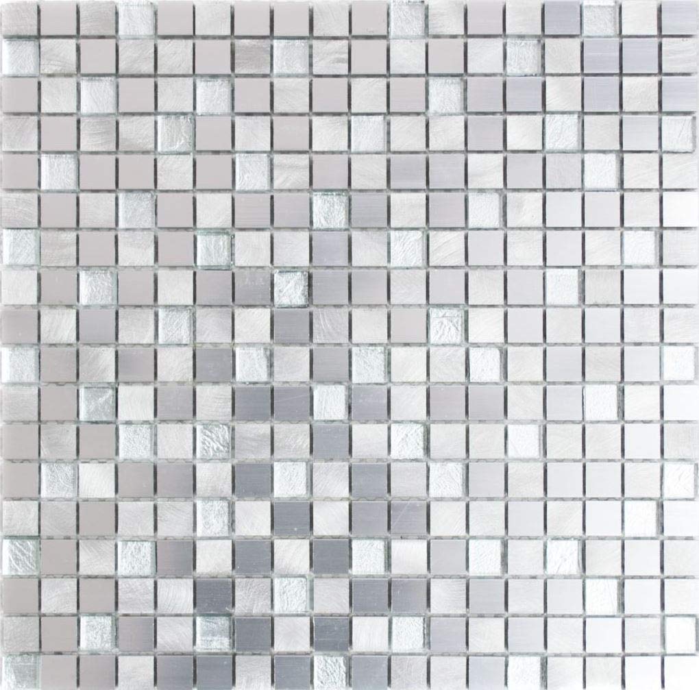 Mosaïque Pâtes de Verre Pailletées Diamant