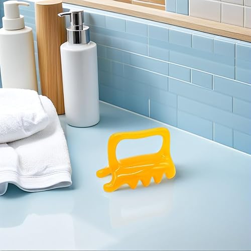 Vista 7 de VICASKY 2 piezas de herramientas de masaje manual, doble empuje, cera de abejas, masajeadores corporales para cuello, hombro, resina uso doméstico