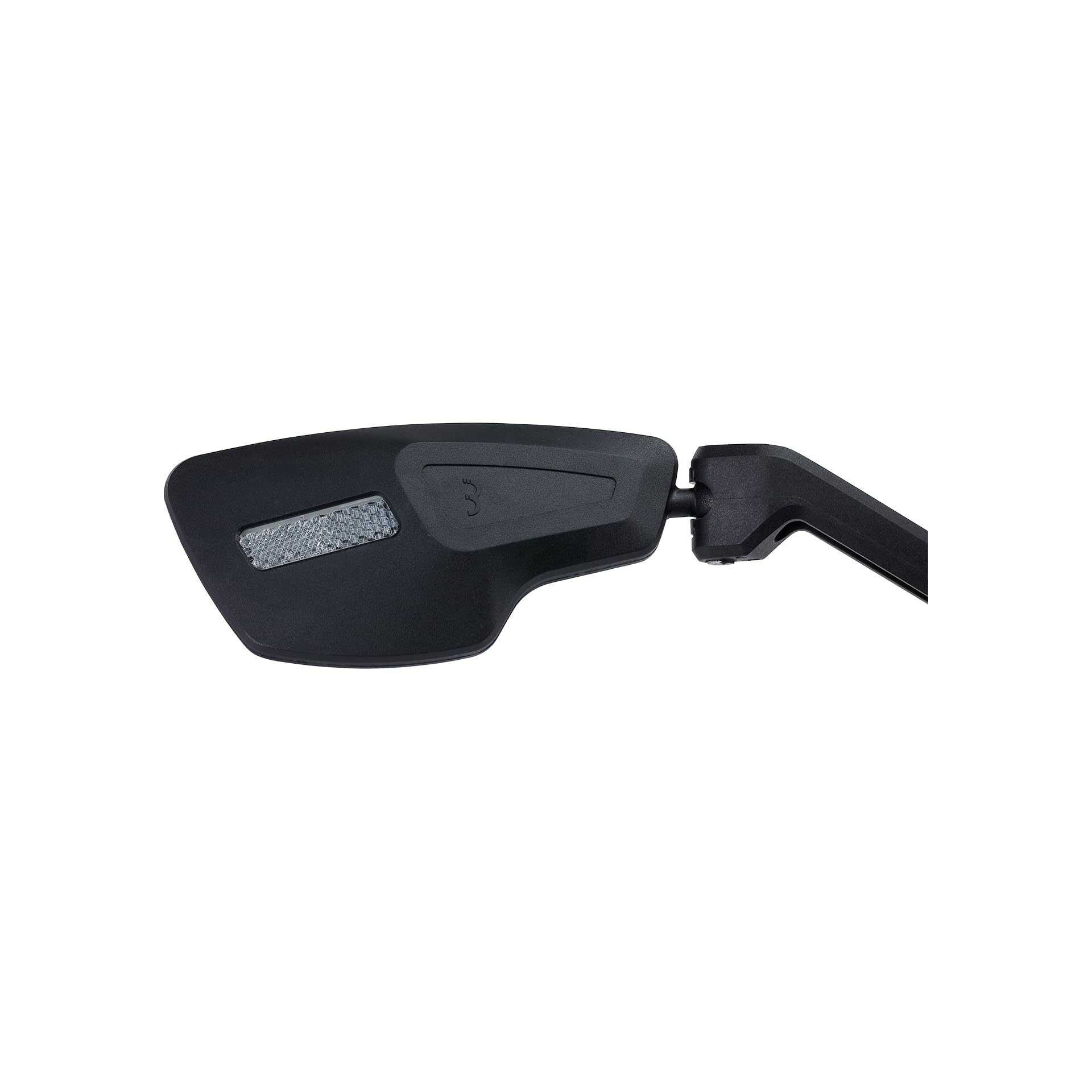 BBB Cycling CityView lusterko rowerowe do roweru elektrycznego prawa strona – pasuje do kierownicy Ø 19-26 mm – powłoka antyodblaskowa – lusterko wsteczne do roweru – czarne – BBM-05 – prawe