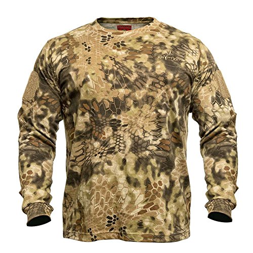 Kryptek SL352 Stalker Long Sleeve Shirt, Highlander - Medium Multicoloured