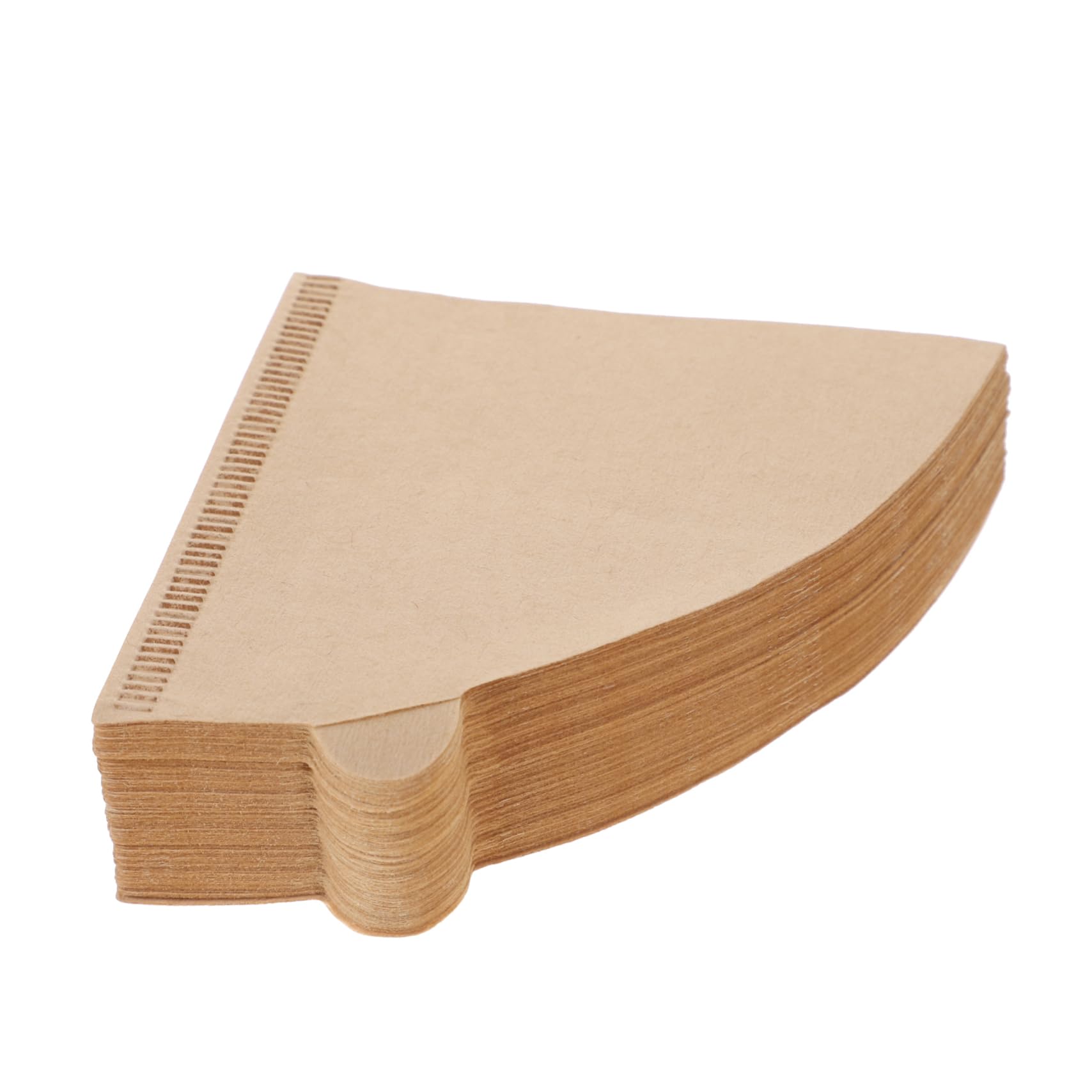 100Pcs Coffee Cone Filters Unbleached Paper Coffee Filter for Espresso Drip Coffee Effortless Brewing for Cups Compatible with Drip Machines
