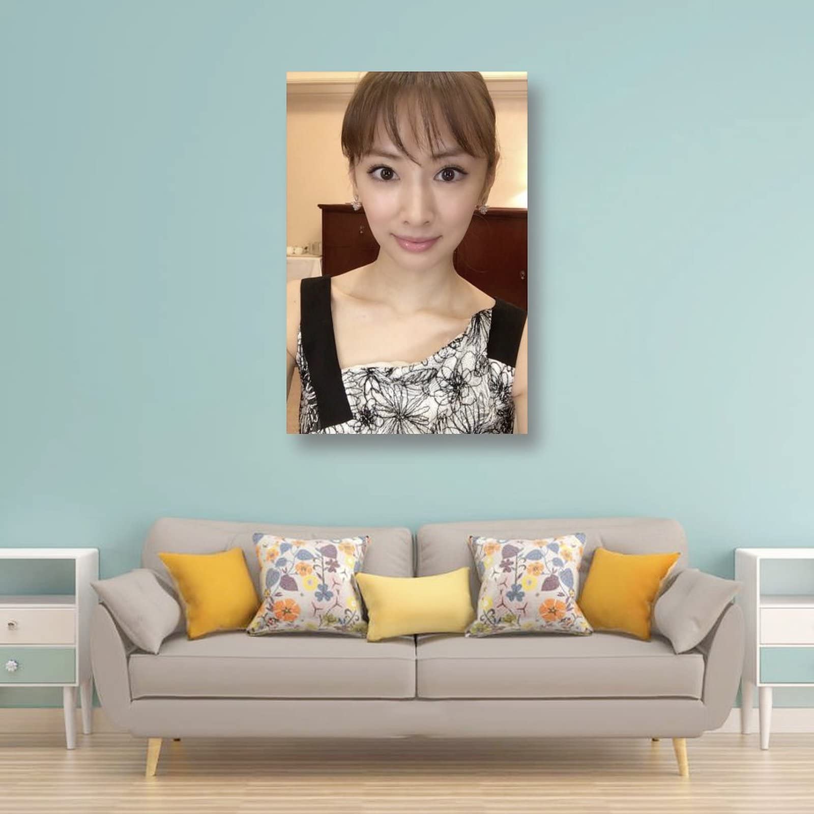 Amazon.co.jp: 北川景子水着セクシー写真貧乳絵画ポスター 印刷