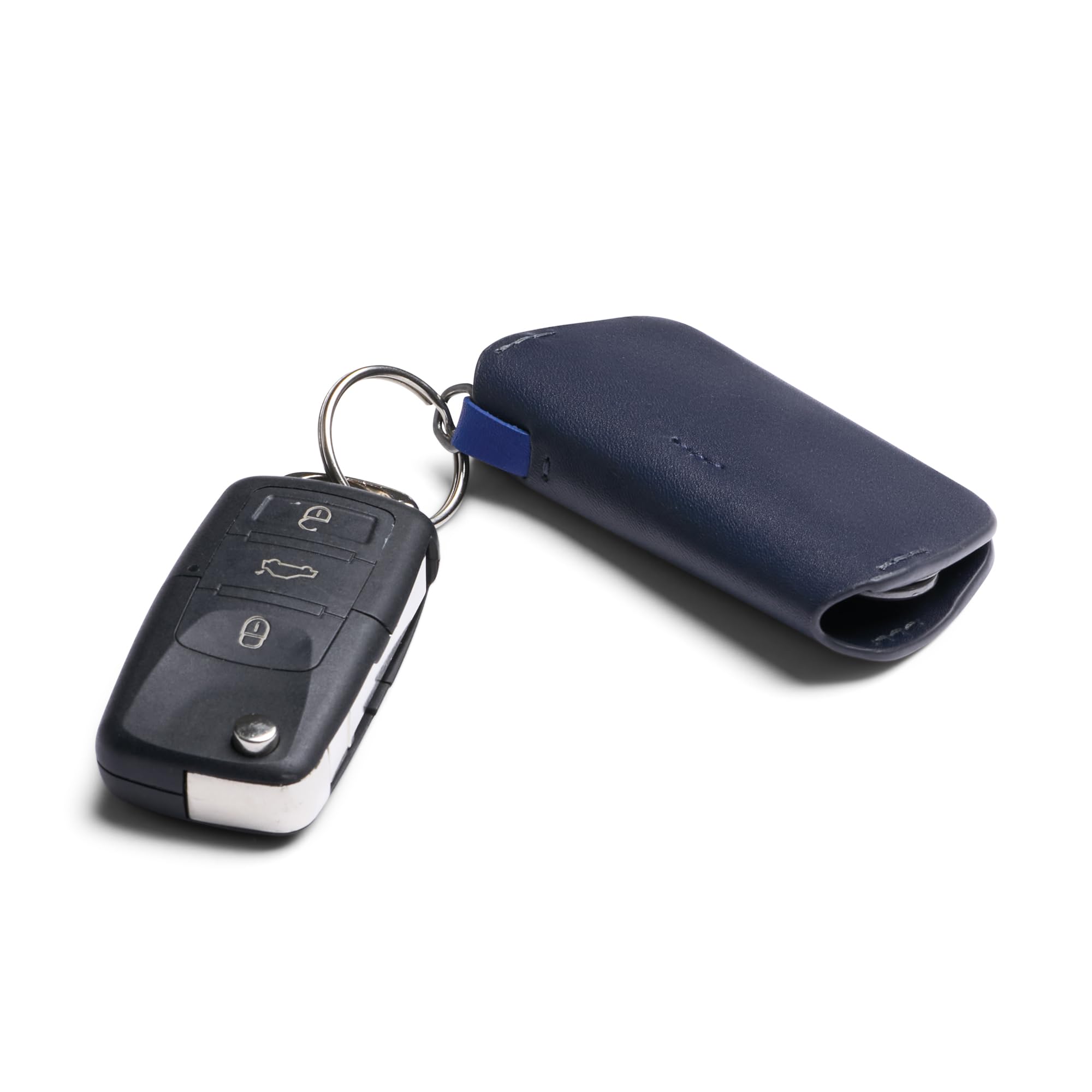 Bellroy Key Cover – Troisième édition (Porte-clés en Cuir, 2 à 4 clés) - Navy
