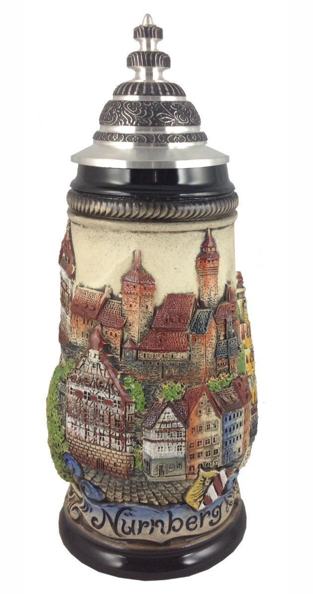 Zöller & Born Chope à bière Panorama Nuremberg 1781/906-0,5 l