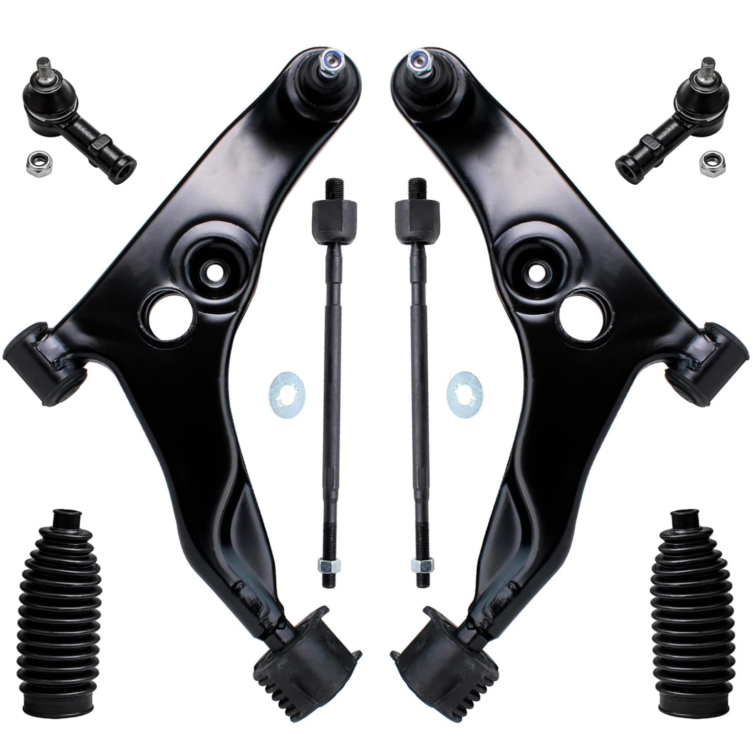 Detroit Axle - Front End 8pc Suspension Kit for 1997-2002