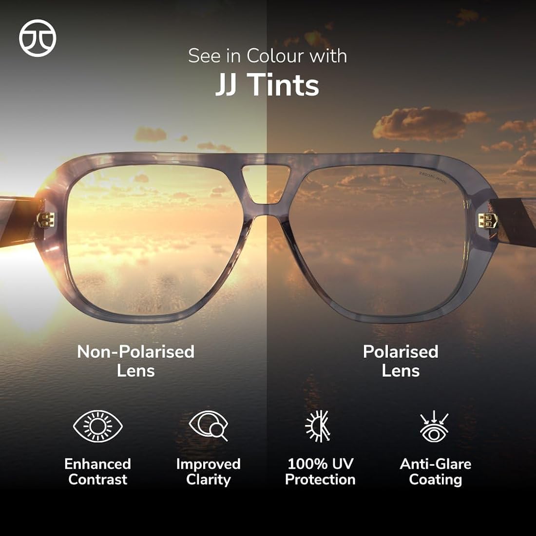 Buy John Jacobs | Polarized & UV Protection Sunglasses For