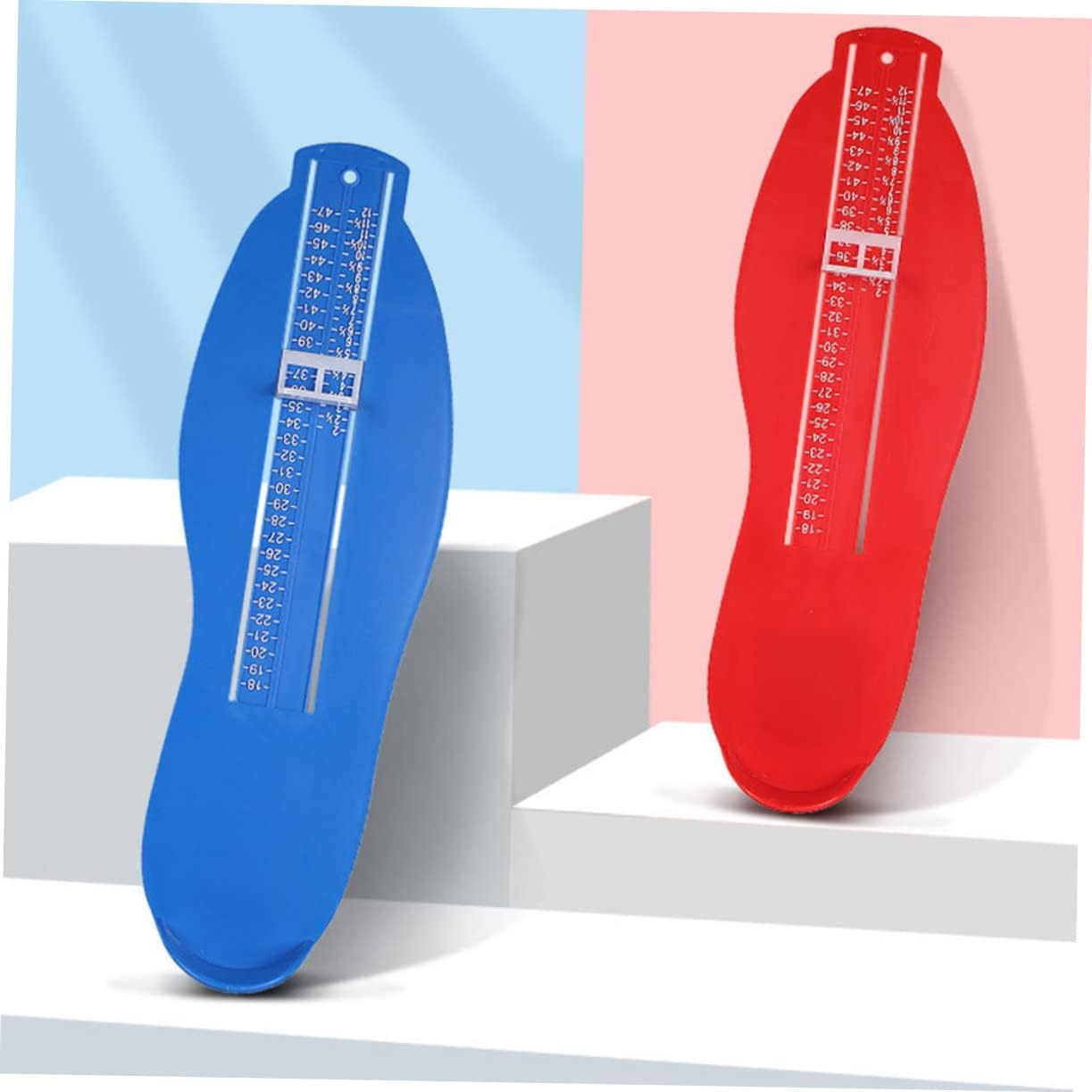 LIFKOME 3pcs Lightweight Foot Measure Gauge for Boy Girl Girls Boys and Shoes Tool