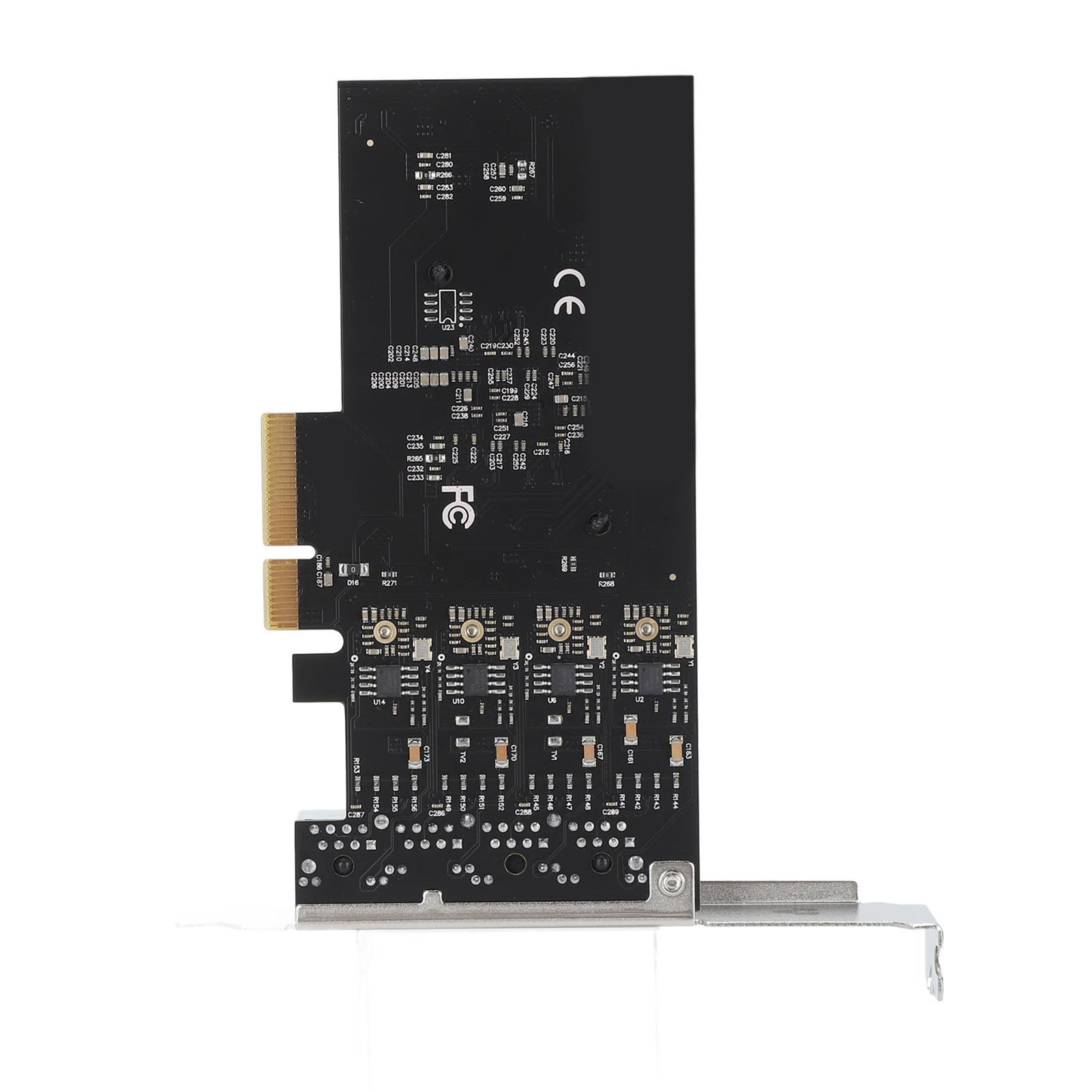Ejoyous Carte Réseau PCIe 2.5Gb, 4 Ports RJ45 RTL8125BG