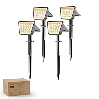 PHILIPS 3000K - Set di 4 faretti solari per esterni 929004710411