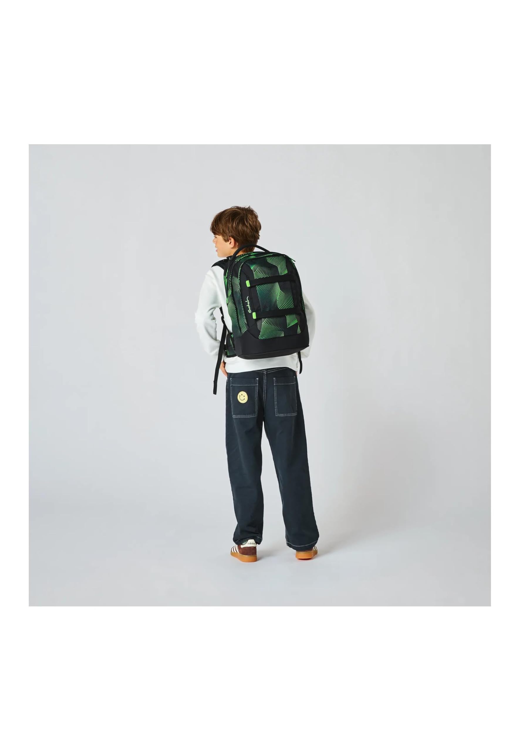 satch pack zaino da scuola ergonomico, 30L di capacità, stabile, massima organizzazione
