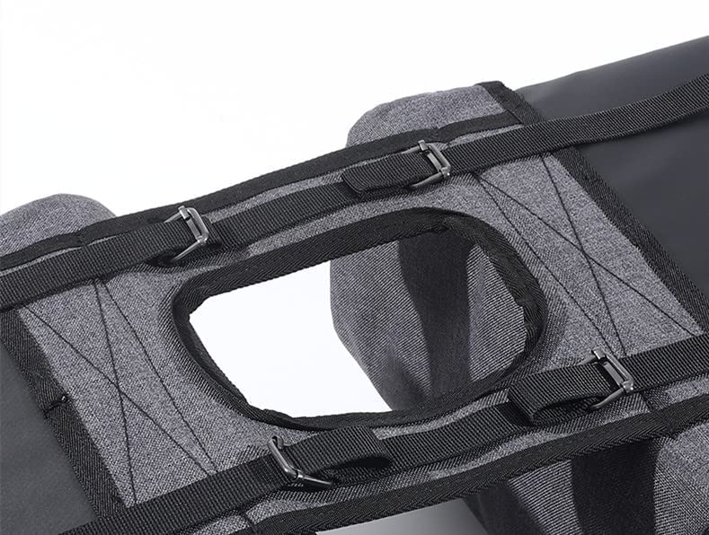 ICOCOPRO Fahrradtasche Doppeltasche, Dreidimensionale Fahrradtaschen für Gepäckträger, 35L Große Fahrradtaschen, Fahrrad Tasche mit wasserdicht Regenschutz, Gepäckträgertaschen für ebike MTB Rennrad