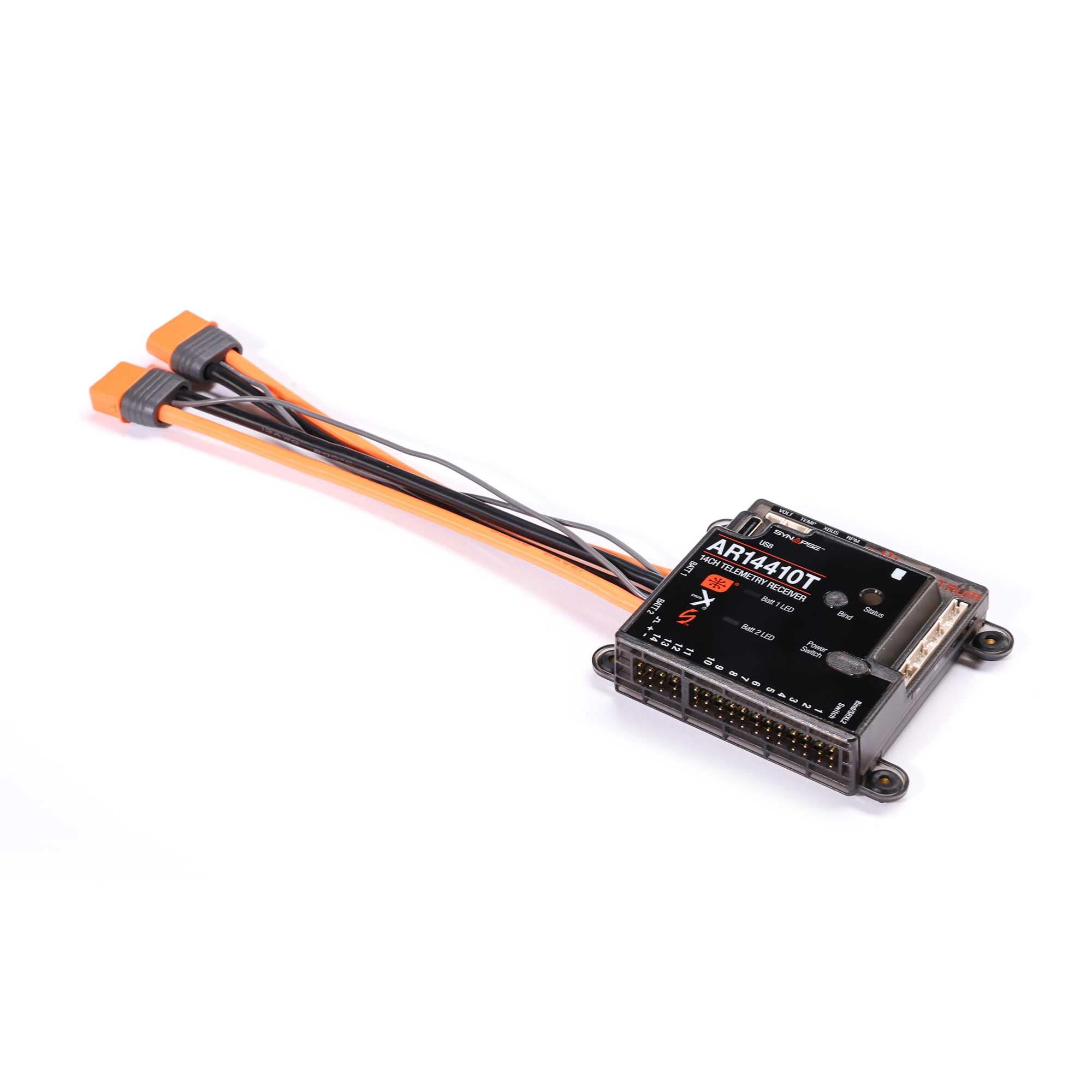 Spektrum AR14410T 14 Channel PowerSafe Telemetry Receiver, SPMAR14410T