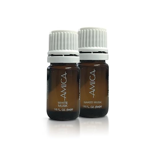 Miniatura 1 de Amica - Paquete combinado de aceite de almizcle con almizcle blanco + almizcle desnudo