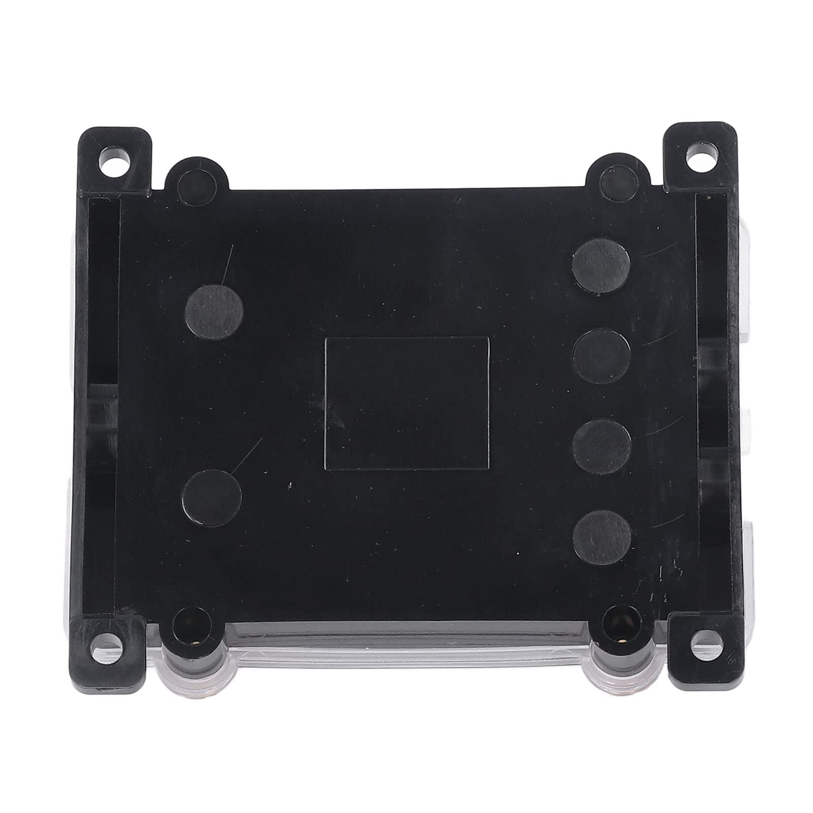 Aramox Blocco di Distribuzione dell'alimentazione con Fusibile In Lega di Zinco Placcato Oro Supporto ANL 0GA In 2 X 4GA Out 100A per Cablaggio Amplificatore Stereo per Auto In Auto Camion Barche