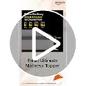 Image of Frido Ultimate Mattress Topper with Standard Cover for King Bed| King Size Bed Topper 84 inchx78 inch | 2 inch Padding | Mattress Topper for Back Pain & Neck Pain | Soft & Supportive | 10x Sleep Comfort