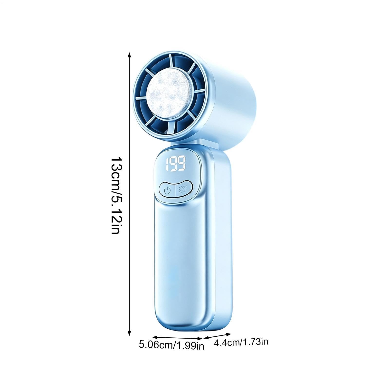 Potente ventilatore portatile a batteria ricaricabile a 199 velocità