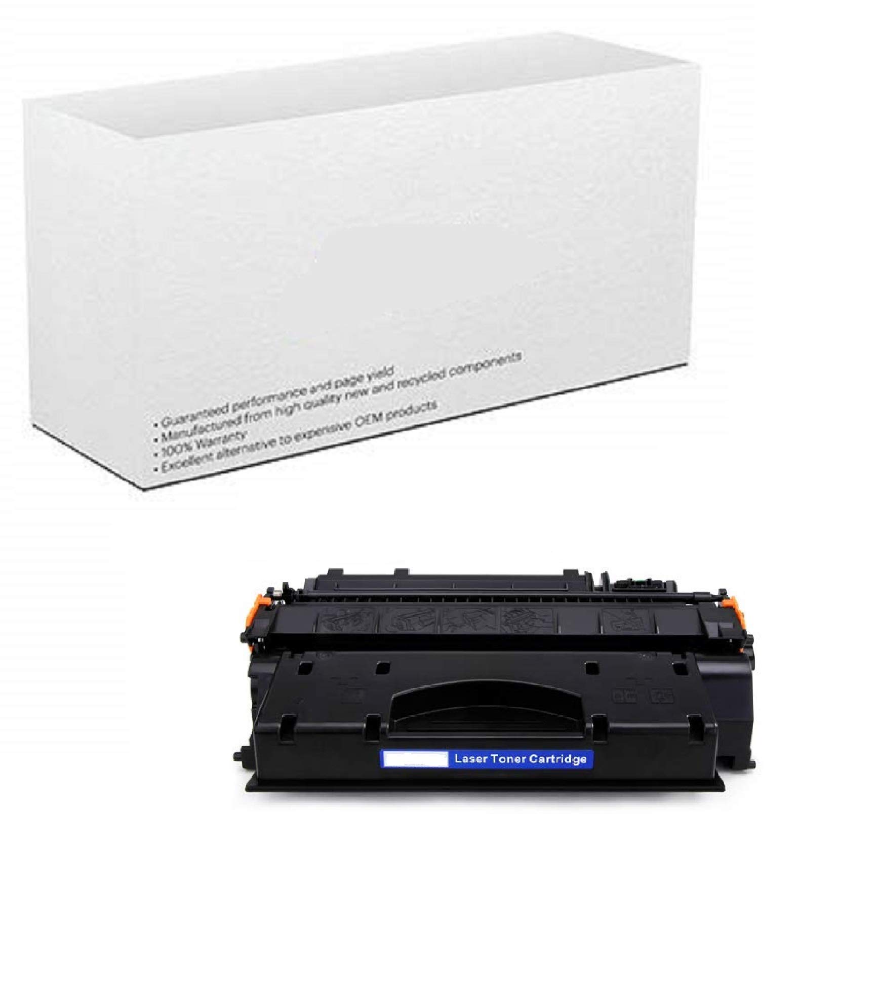 1-Pack Compatible 80X CF280X Toner Cartridge Replacement for HP Laserjet Pro 400 M401A M401D M401N M401DN M401DNE M401DW, Laserjet Pro 400 MFP M425DN Printer (Black)