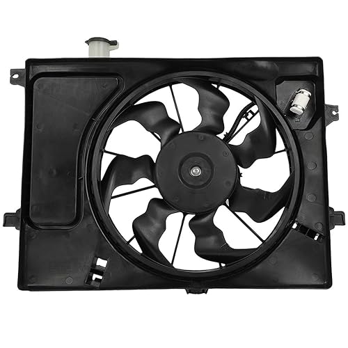 SCITOO Ventilador de refrigeración de radiador 621-528 622580 compatible para 2011-2013 para Hyundai Elantra 2013-2015 para Hyundai para Elantra GT