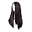 MapofBeauty 28 Inch/70cm Women Special Long Straight Synthetic Wig (Dark Brown)