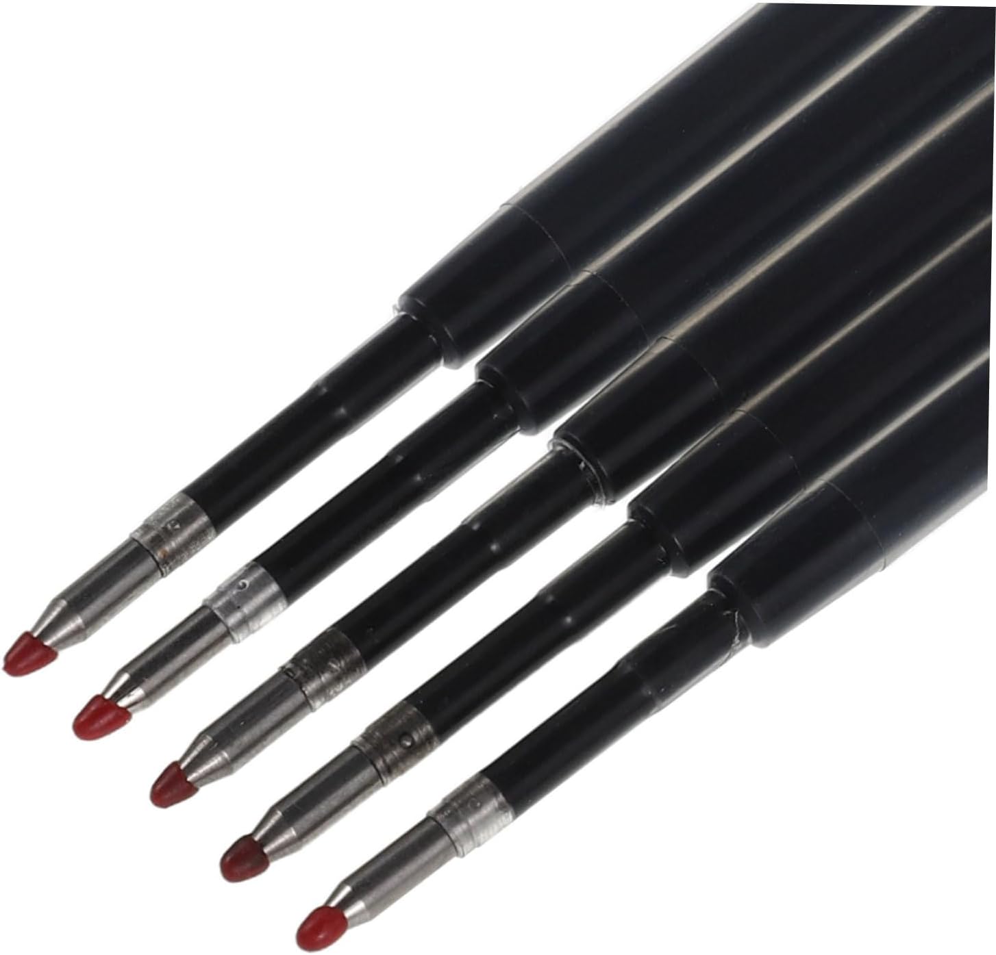 20pcs Black Ballpoint Pen Refills 0.5mm Plastic for Retractable Pens image 3