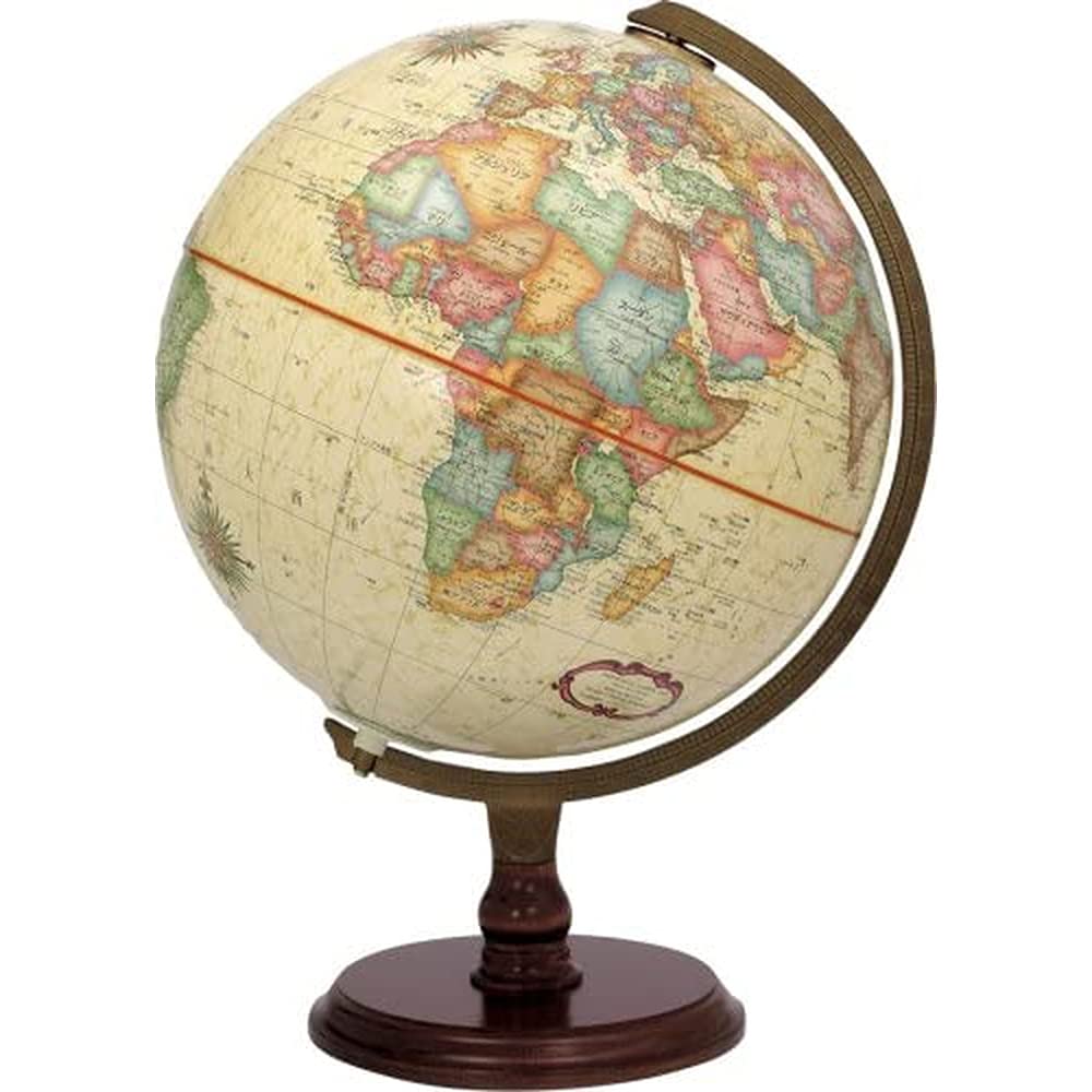 Amazon | リプルーグル 地球儀 ライト付 カーライル型 アンティーク
