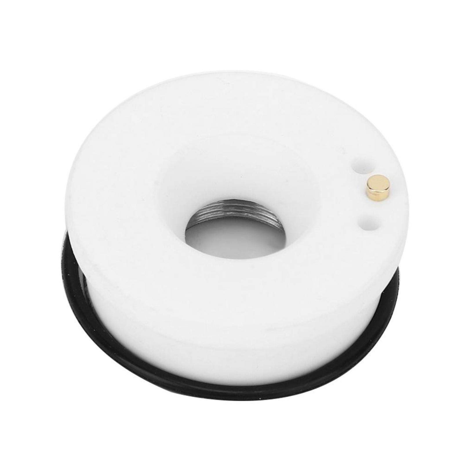 Boquilla láser Anillo de cerámica, fibra láser Anillo de cerámica Hilo M11 de alta sensibilidad para cabezal de corte láser S/L(L(diameter 32mm))