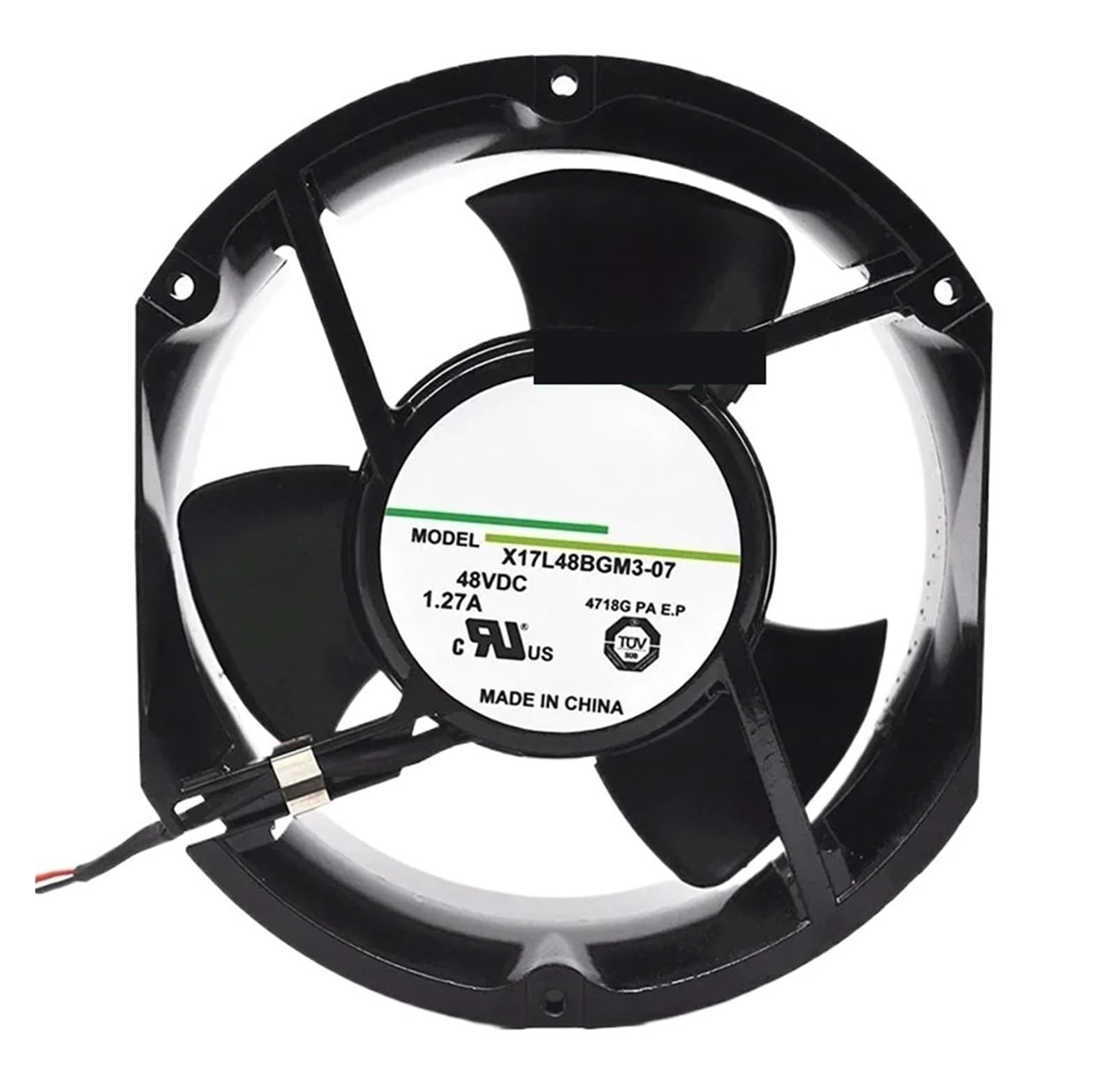 LZIKKGKI X17L48BGM3-07 48V 1.27A 172 * 150 * 51 Cooling Fan