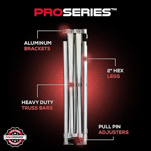 Miniatura 2 de Pro Series - Tienda de campaña desplegable resistente de 10 x 15 pulgadas para eventos al aire libre - Marco de aluminio robusto, configuración EZ,