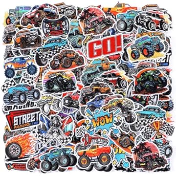 monster truck embroidery designs