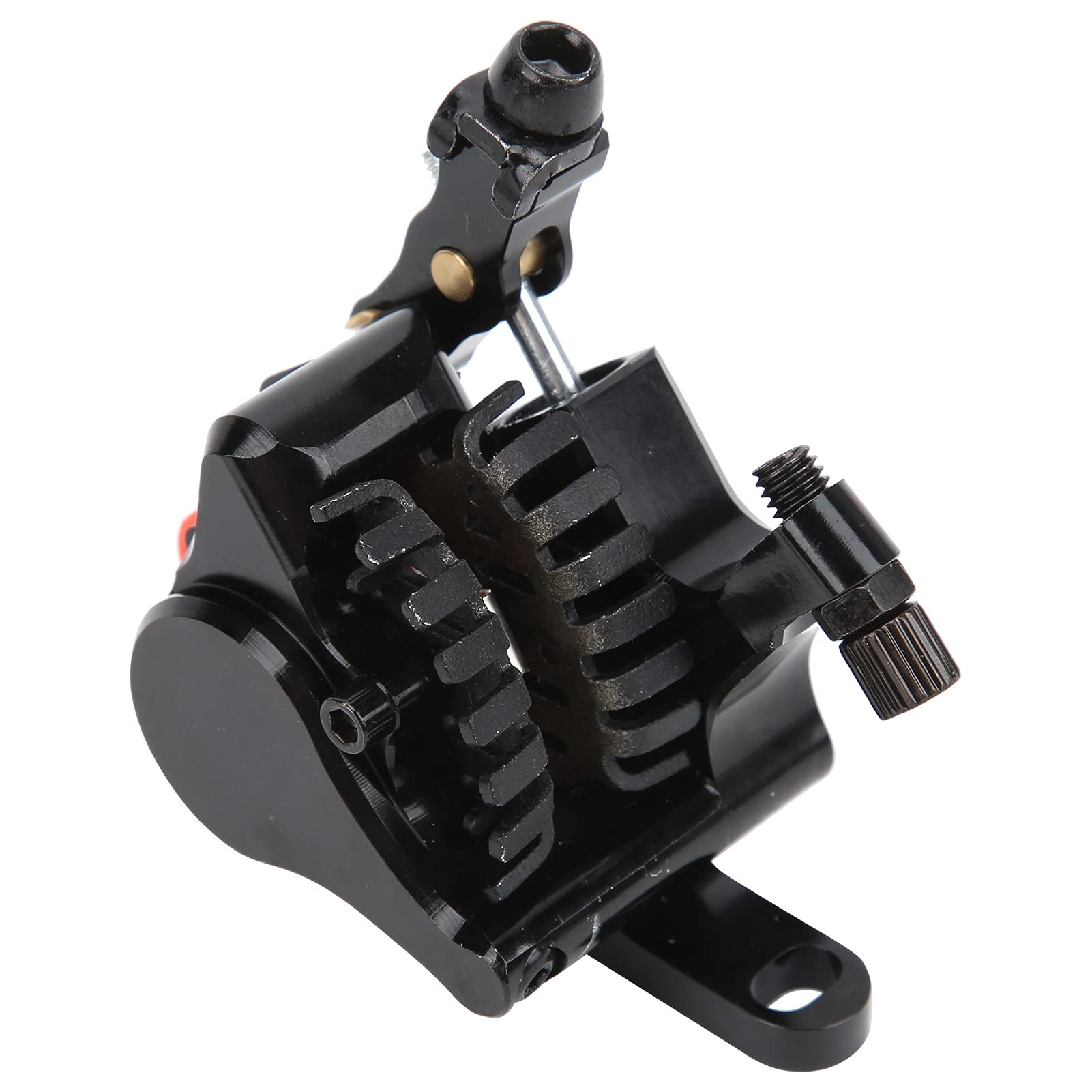 MI.XIM Vélo De Route Hydraulique Frein À Disque En Alliage D'aluminium Avant Arrière Huile Disque De Frein Étriers Noir pour Les Amateurs De Cyclisme (Frein à disque avant 140 mm)