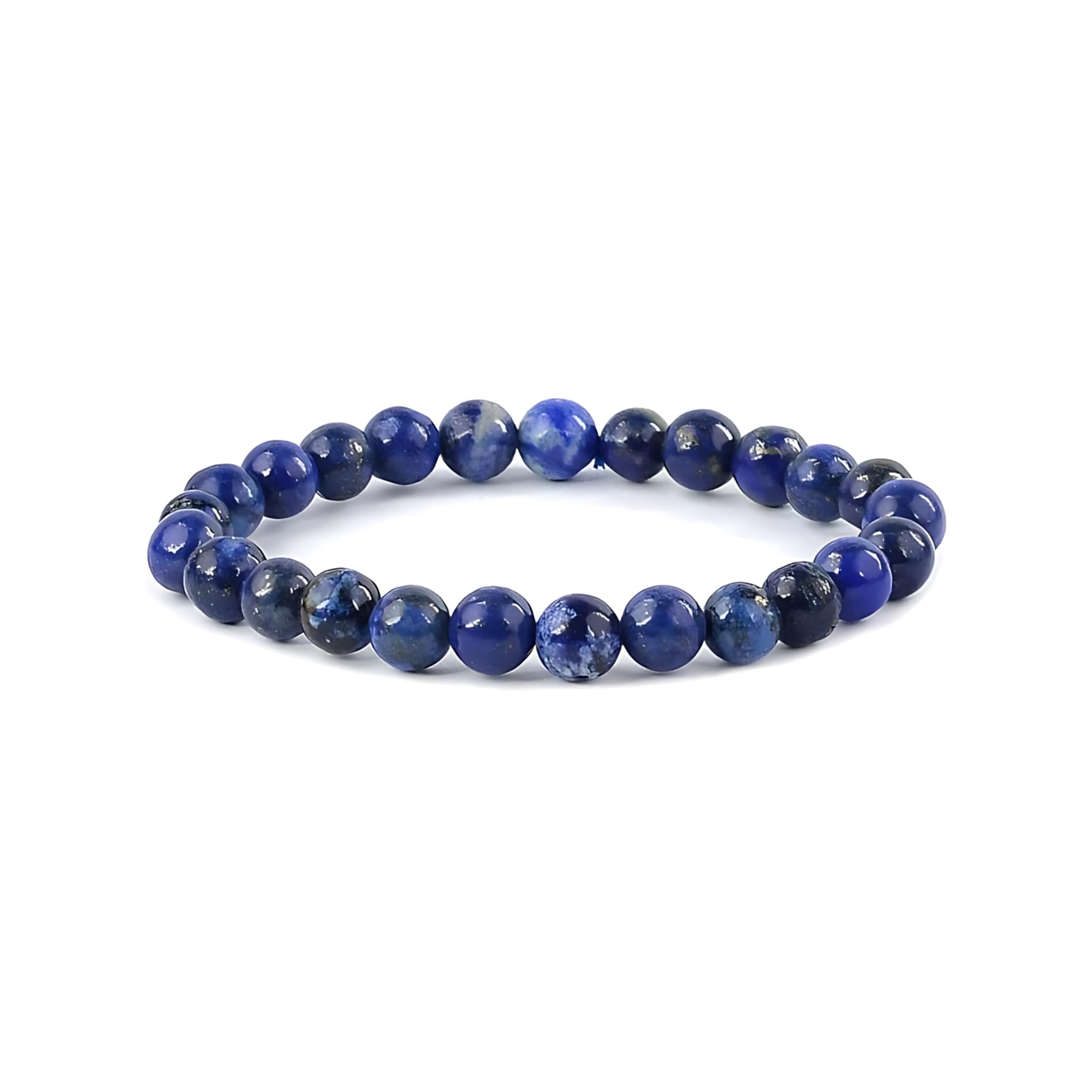 Ikka Jewels Lapis Lazuli Bracelet for Men & Women - Enhances Personality & Spiritual Success - Protects from Evil Eye - Certified 8mm Beads (B0DCGHK2QQ) Amazon Price History, Amazon Price Tracker