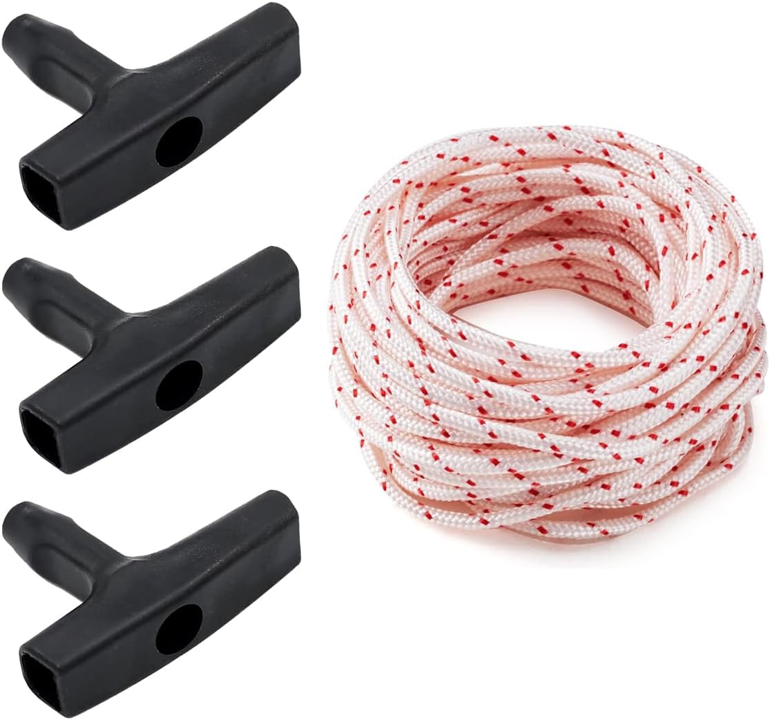 MEEIHUI Recoil Starter Rope 10Meter, 3.0mm Diameter Pull