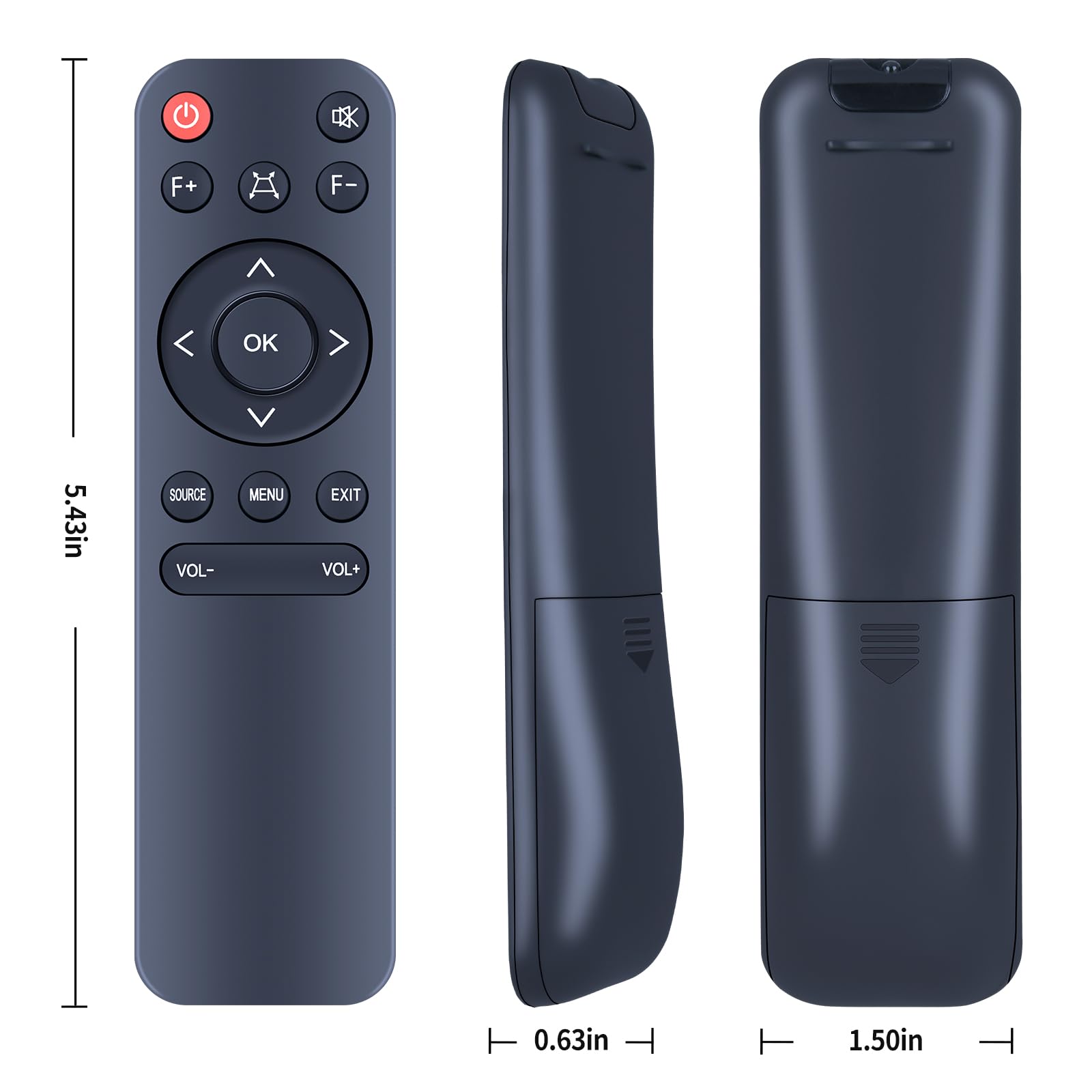 Amazon | AHTHA 代用リモコン for Jimveo プロジェクター E18対応