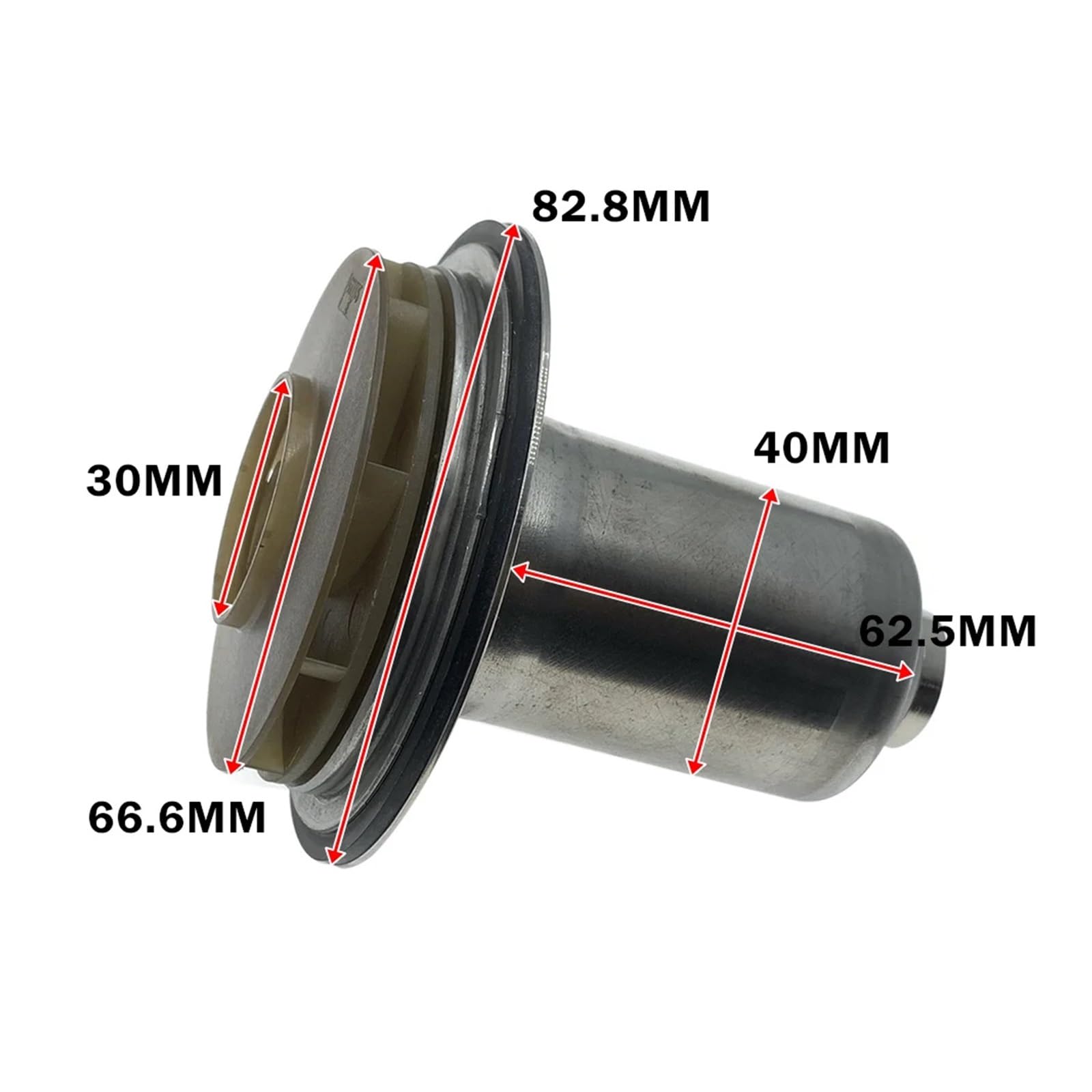 Pieza De Caldera De Gas: Motor De Bomba De Circulación De Agua/Palas De Agua, Compatible Con Grundfos, UPS15-50