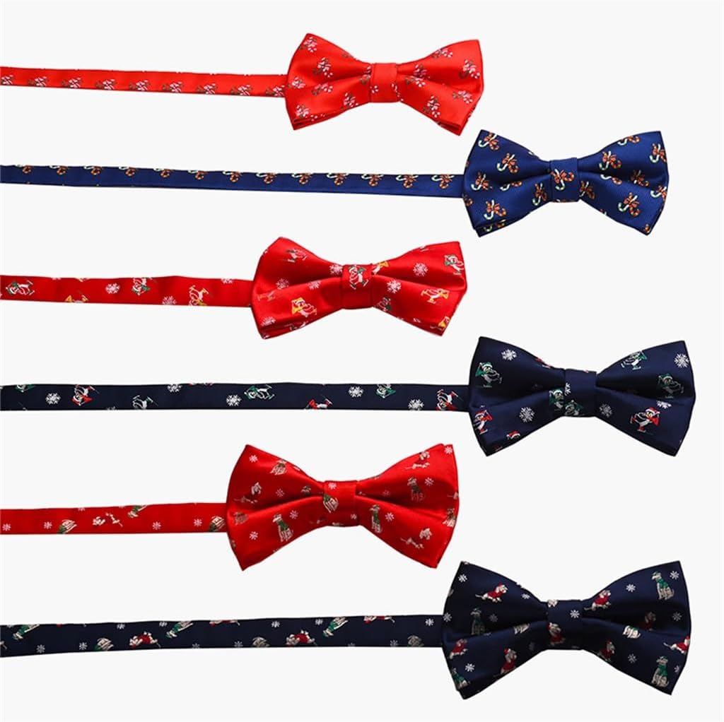 Polyester Silk Cartoon Bow Tie Men and Women Gift Bow Tie Clothing Accessories