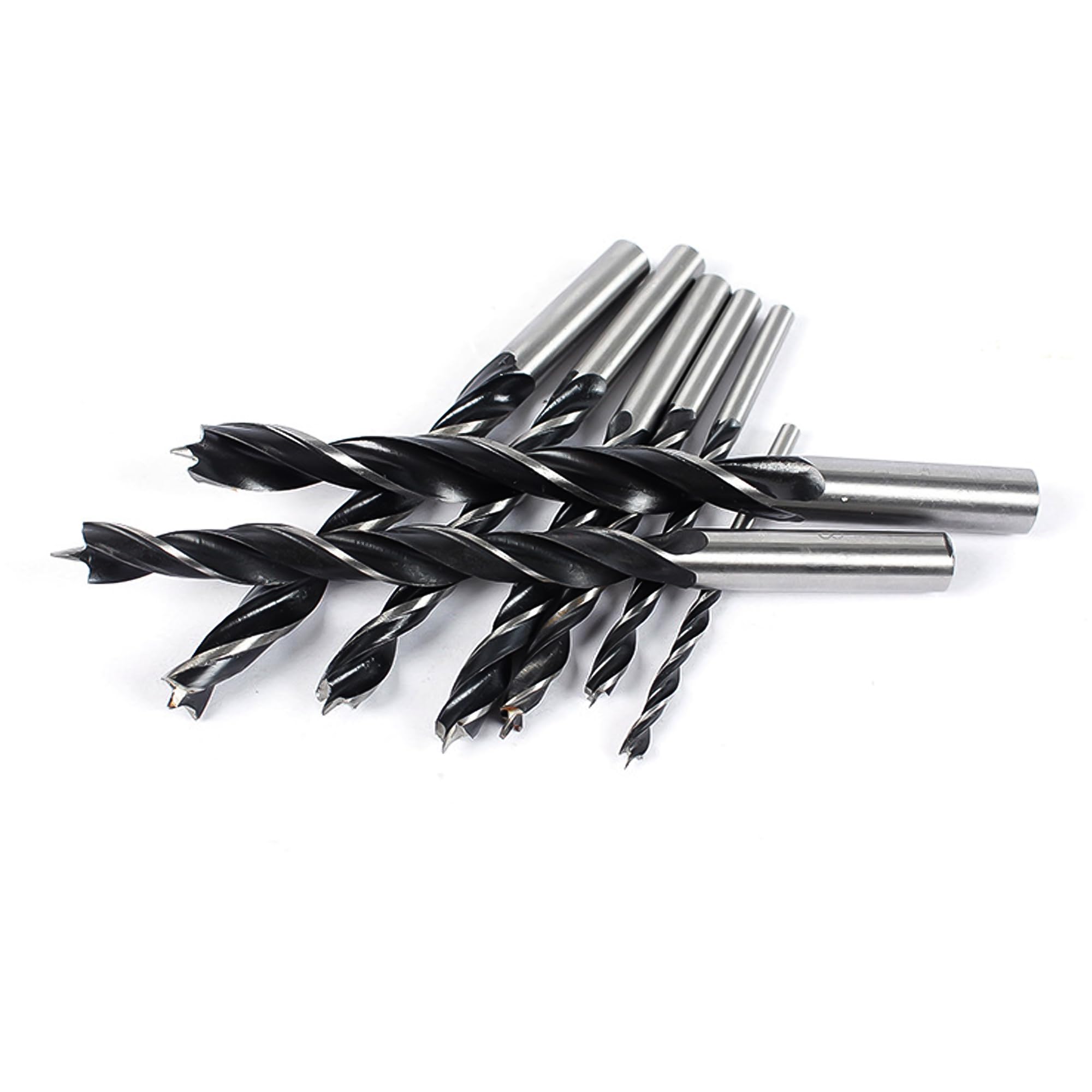 10 punte per trapano a punta conica, bordo di taglio da 3 mm, punte professionali in acciaio al carbonio, foratura pulita ed efficiente (60 mm)
